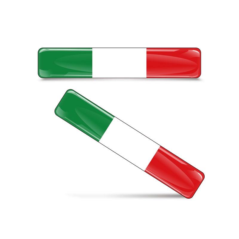 3D-reflektierender Nationalflaggen-Aufkleber, Motorradzubehör, Autoaufkleber, britisches Italien, USA, Frankreich, Russland, Spanien, Brasilien, Deutschland, Chile Italy