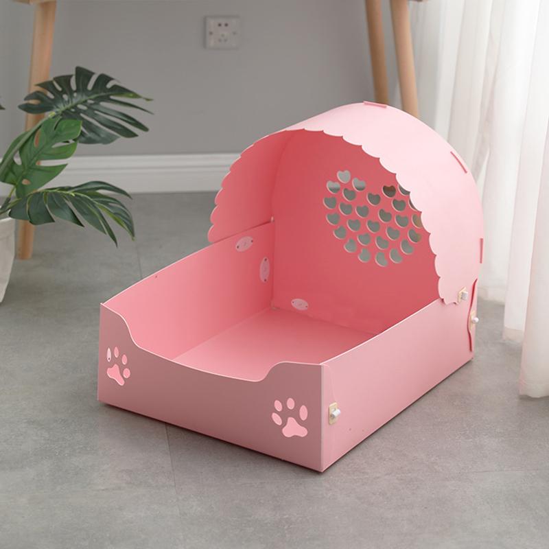 Haustier Prinzessin Bett Atmungsaktiv Abnehmbar Waschbar Kratzfest Niedlich Kleines Haustier Schlafplatz für