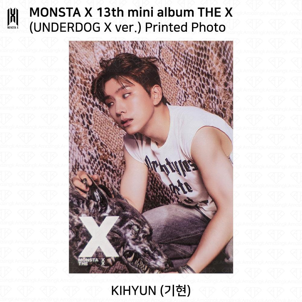 MONSTA X Das 13. Mini-Album THE X Fotobuch-Version Hello X-Version Offizielle Fotokarte Kihyun Photo (Hello X)