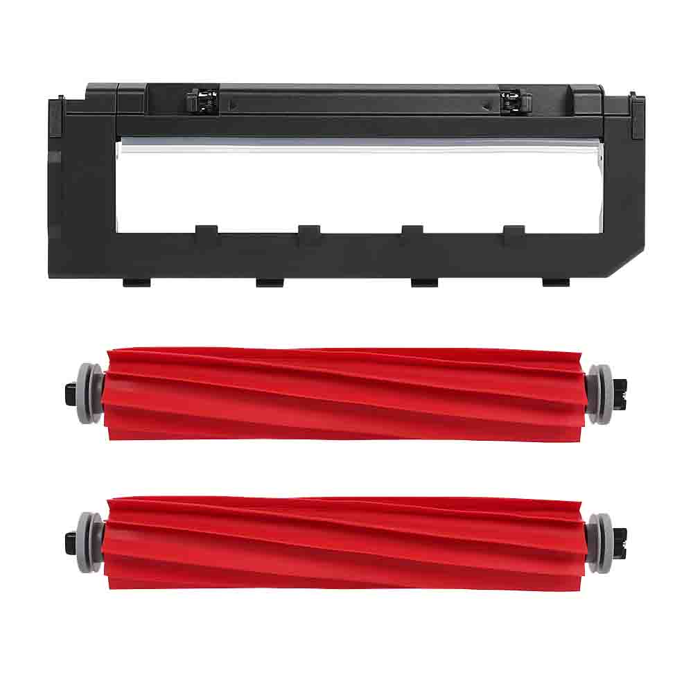 Hauptwalzenbürste mit Abdeckung für Roborock T7S/T7S Plus/S7/S7Max /S7 MAXV Ultra/G10/G10S/G10S PRO/S70/S75 Staubsaugerteil as the picture red