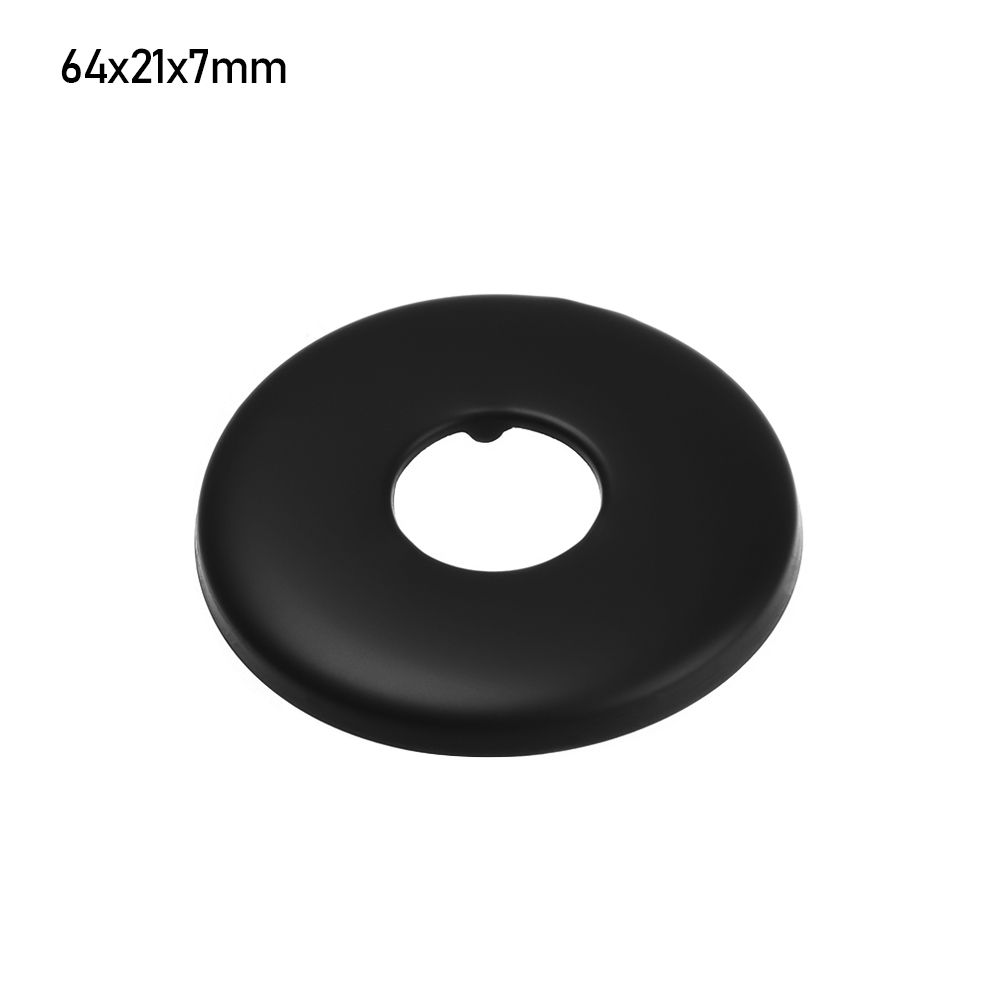 Stahlflanschabdeckung, Rohrwandabdeckungen, Wasserhahn-Dekor, Wasserhahn, dekorative Abdeckung, Wasserhahn-Zubehör 64x21x7mm