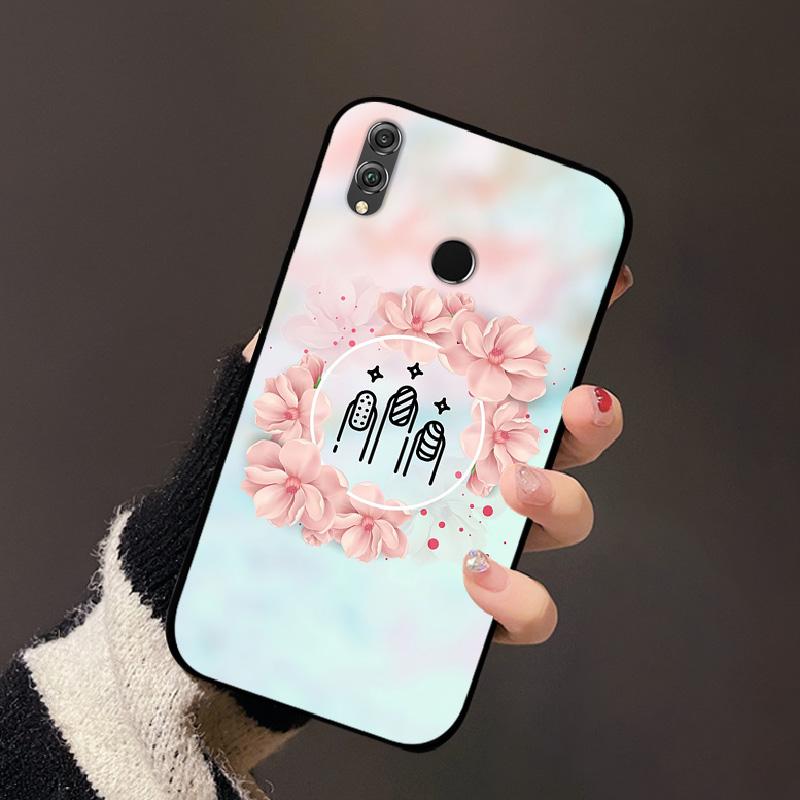Für Honor 8X 8 X Hülle Silikon Handy Rückseite Hülle Für Huawei Honor 8X Max Cover Stoßfeste Bumper Schale Weiche Schutzhülle Funda Honor 8X Max
