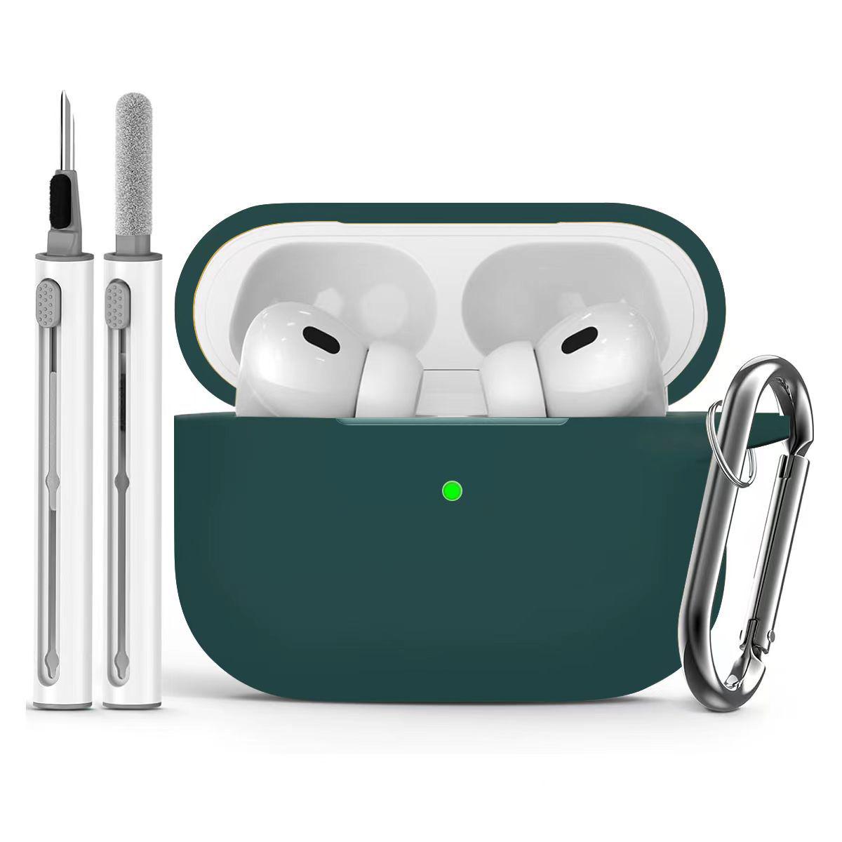 Bestseller AirPods Pro 3 Silikon Schutzhülle, 2025 Modell mit Riemen - Einfarbig Airpods pro 2