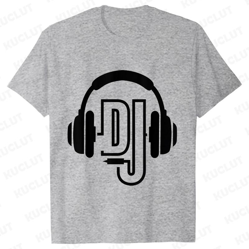 Technics T-Shirt DJ Plattenspieler Musik House Techno Elektronisch Hip Hop Neu Heiß Sommer T-Shirt Mode Lässig Street DJ Musik T-Shirts L