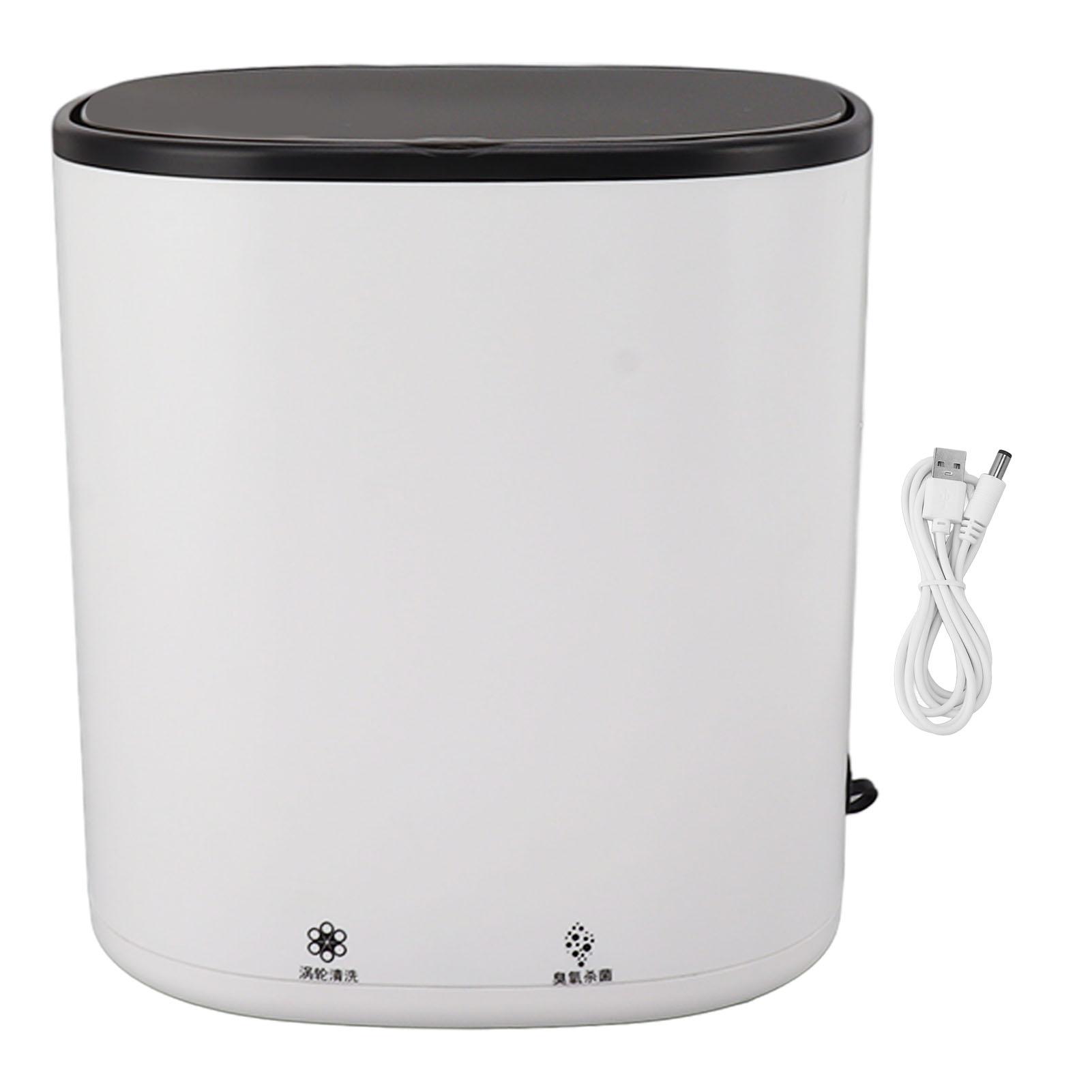 Automatischer Kosmetikpinsel-Reiniger, Make-up-Pinsel-Reinigungsmaschine, 2-in-1, USB-betrieben, 4,5 l Mini-Waschmaschine