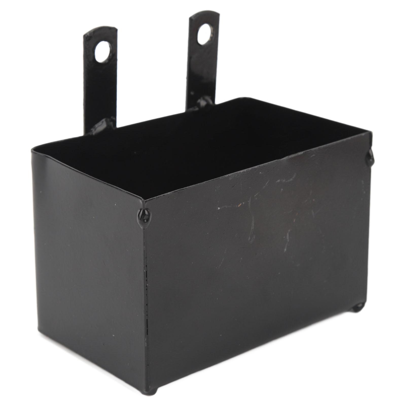 Batterieträgergehäuse Schwarz Rostfrei Robuste Struktur für 50cc bis 125cc ATV Motorrad Dirtbike