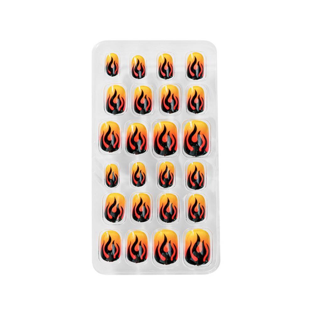 Acryl Abnehmbare Nägel Nailart Aufklebenägel Press-on-Nägel Falsche Nagelspitzen Vollständige Abdeckung Falsche Nägel 1