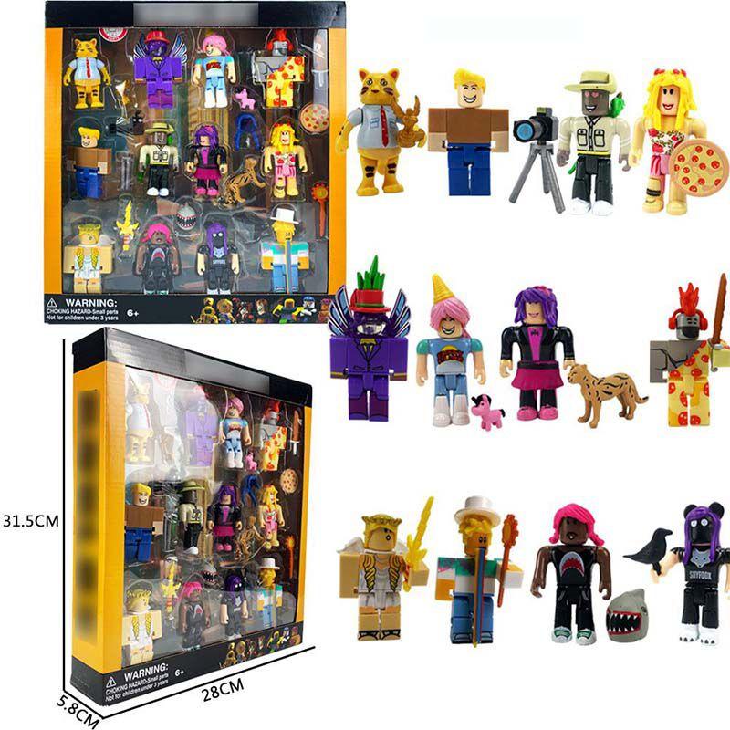 Roblox Figuren Set mit bunten Charakteren und Zubehör für kreatives Spielen New Celebrity