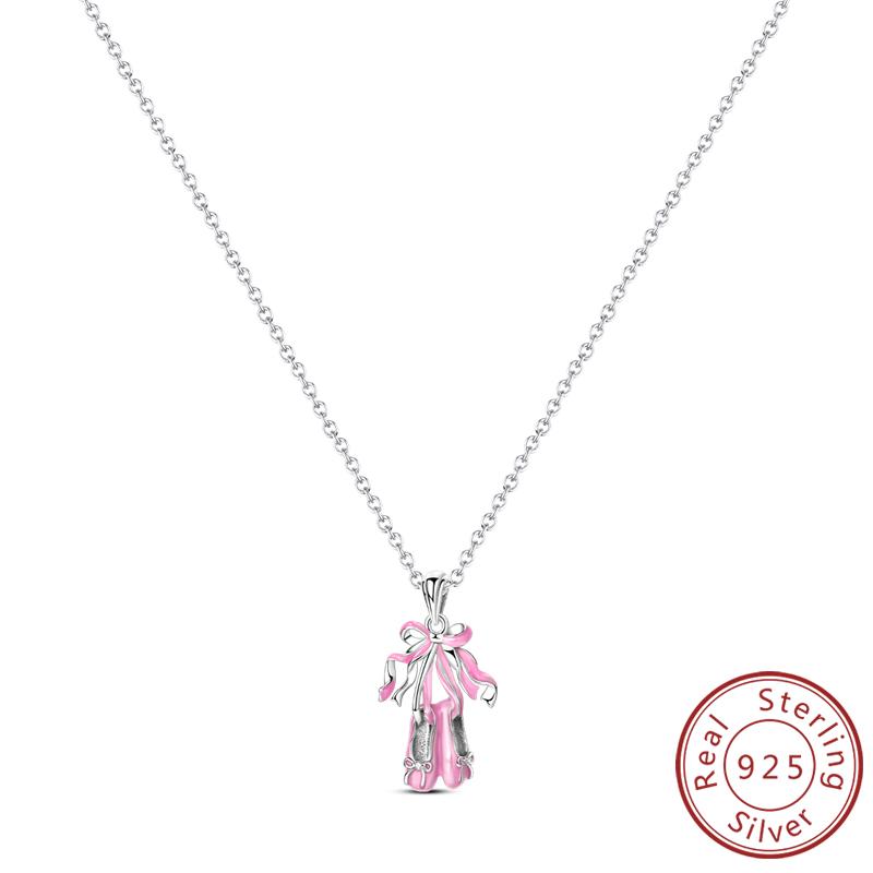 Halskette 925 Silber Schmetterling Liebesherz Bär Klassisch Einfach Verstellbare Halskette Für Damen Mädchen Mode Schmuck Geschenke