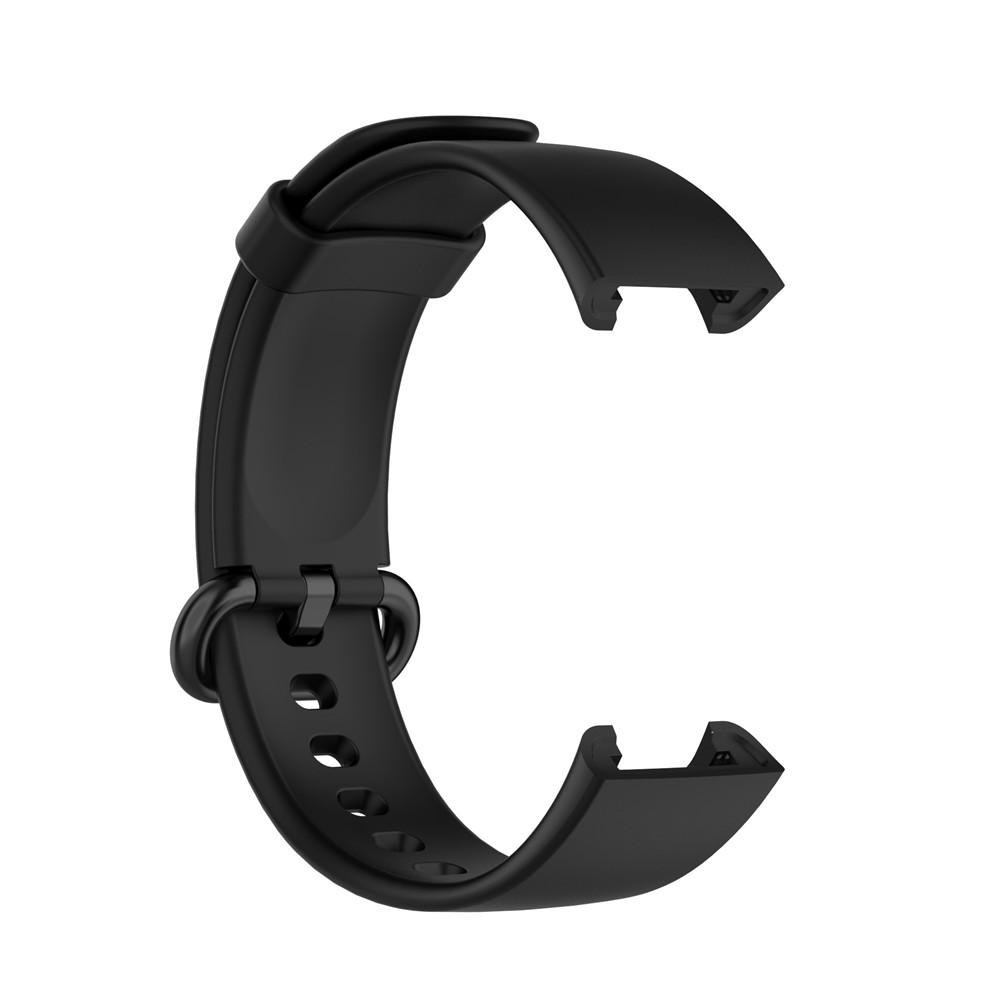 Ersatz-Armband aus Silikon für Xiaomi Mi Watch Lite, Redmi Watch 1 2 / 2 Lite / Mi Poco Watch, Smart Watch-Armband-Zubehör Mi Watch Lite/Redmi Watch schwarz