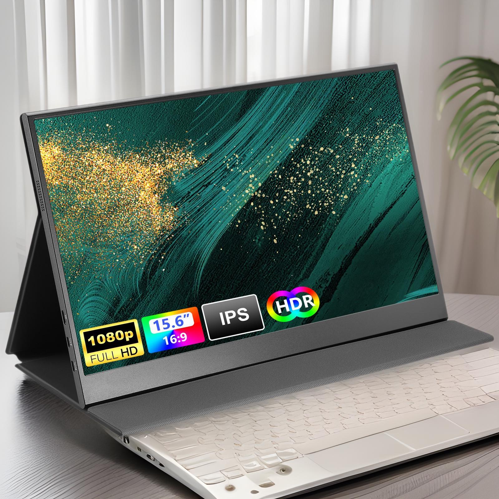 15,6  ultradünner tragbarer Metallmonitor für PS4-Gaming Without Adapter