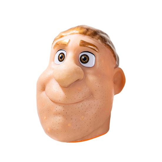 Mannskopf Pickel Ausdrücken Spielzeug mit Pinzette Angst Stressabbau Akne Ausdrücken Reinigung Fidget Spielzeug Mitesser Entfernung Dekompression Sensorisches Spielzeug gelb