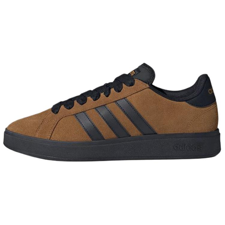 Adidas Grand Court Base 00er Bequeme Vielseitige Langlebige Low-Top-Sneaker Unisex-Sneaker Braun Schwarz KK1404 42