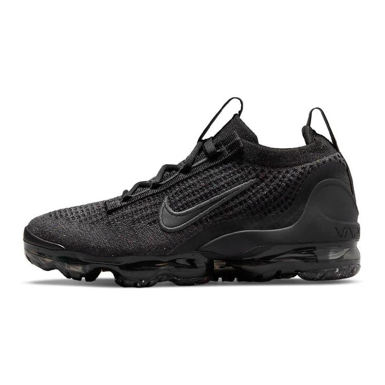 Nike Air VaporMax 2021 Flyknit GS Triple Black Kinder-Sneaker Anthrazit DB1550-001 36.5