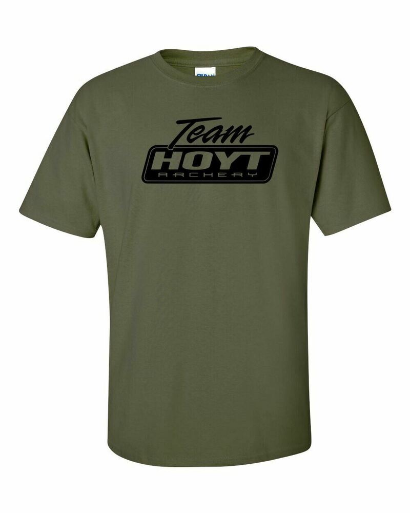Team Hoyt Bogenschießen Logo Pro Deer Hunter Bogen Compound Armbrust T-Shirt Unisex T-Shirt L
