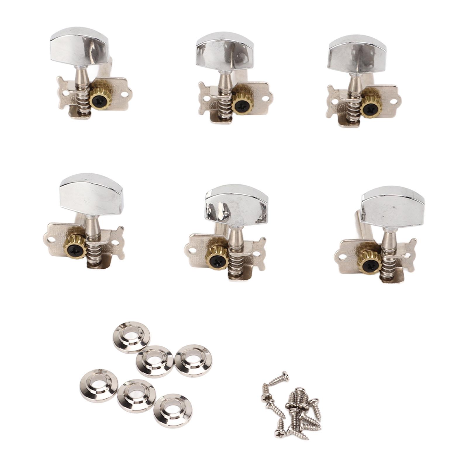 3L3R Gitarre Offene Saiten Stimmwirbel Set Präzise Leicht Robust Folk Gitarre Stimmwirbel Kit