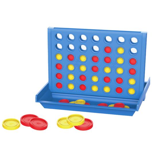 Eltern Kinder Interaktiv Verbessern Sie die Konzentration Spaß Glatte Oberfläche Stereoskopische Verbindung Vier Schach Kleinkind Logikspiel Lernspielzeug S