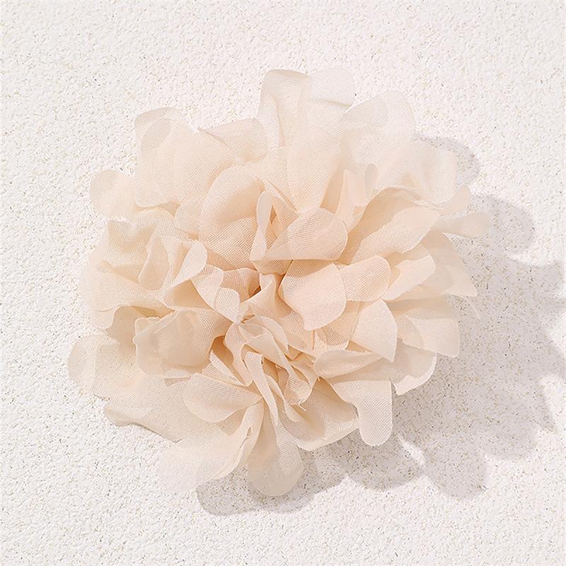 Vintage Kamelie Blume Broschen für Frauen Blume Corsage Revers Pins Hochzeit Party Abzeichen Kleidung Zubehör apricot