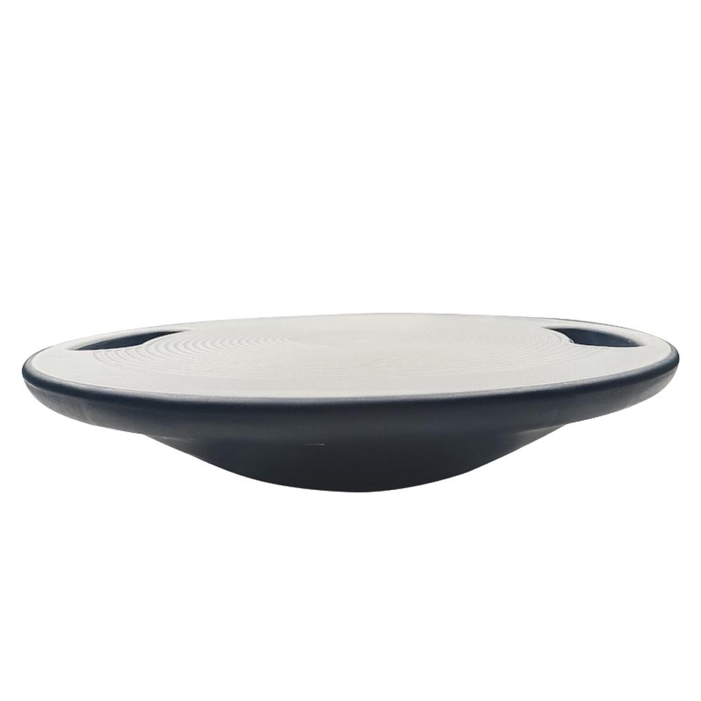 Wobble Balance Board Aerobic Core Trainer Board Anti-Rutsch mit Griff für Home Gym Workout Balance grau