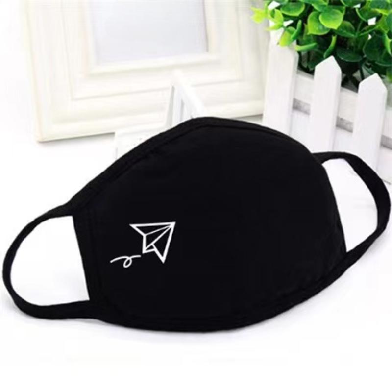 1PC Unisex Print Schöne wiederverwendbare Mund-Gesichtsmasken aus Baumwolle Mundschutz