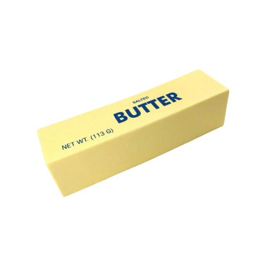 Langsam aufsteigendes Butter-Quetschspielzeug Weicher Butterstick Sensorisches Spielzeug Dehnbares Lebensmittel-Fidget-Spielzeug für Büro Schule Angst Stressabbau A