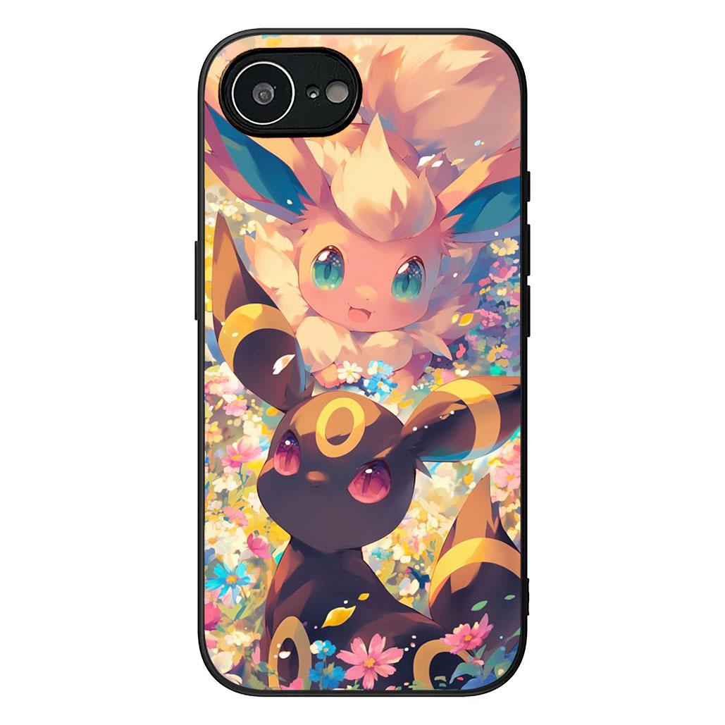 Espeon P-Pokemons Umbreon P-Pikachus Handyhülle für Samsung Galaxy S25 Edge S24 S23 FE Plus Ultra A16 A15 A55 A57 5G Hülle Galaxy A15
