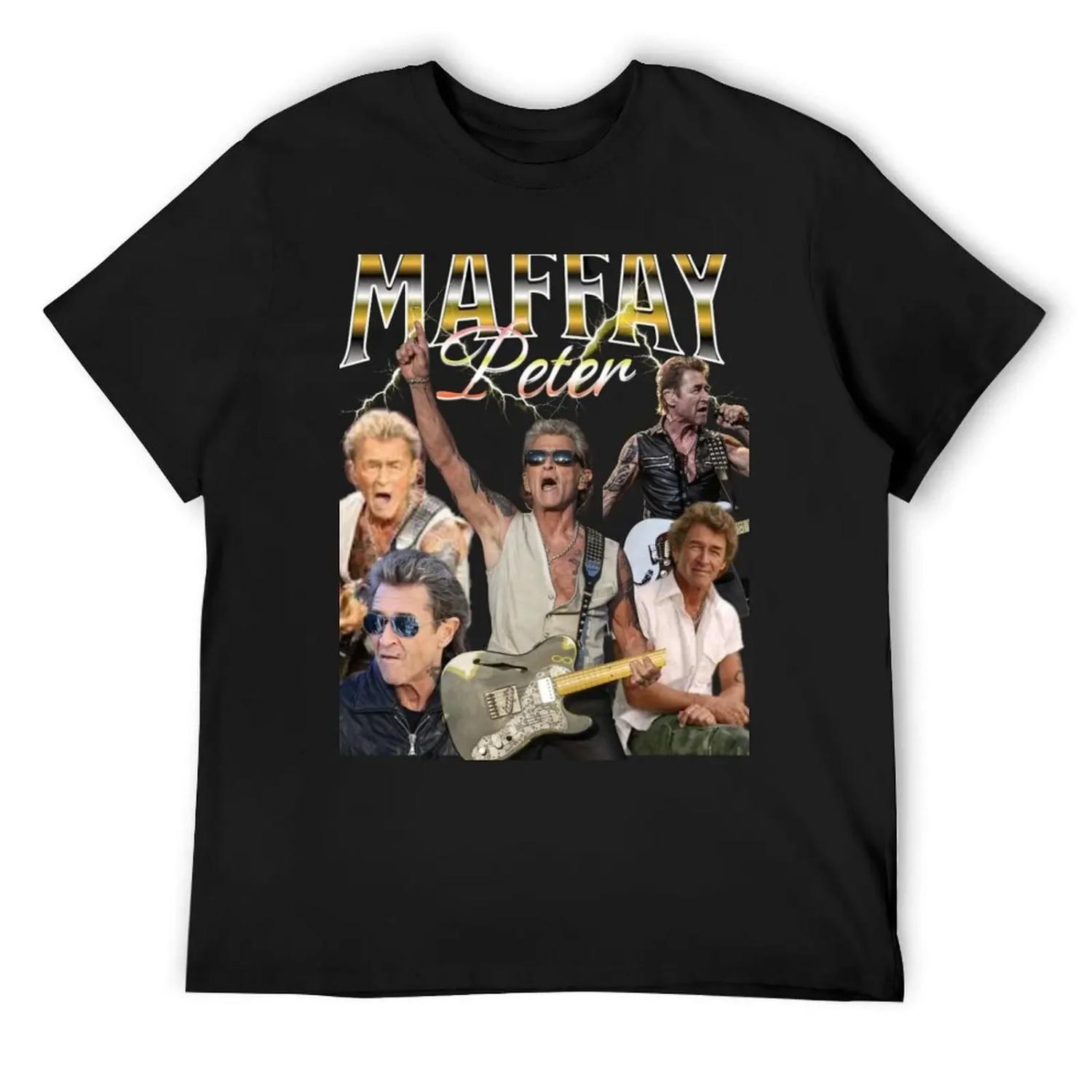 Peter Maffay- rip Peter Maffay T-Shirt vintage t shirts mode shirts T-Shirts oversize lustige t shirts herren M schwarz
