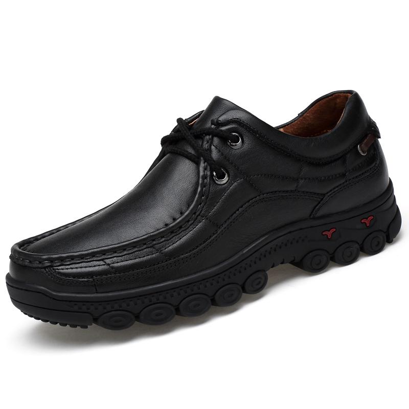 Mode Neue Klassische Herrenschuhe für Hochzeit Echtes Leder Herren Freizeitschuhe Handgefertigt Herren Business Schuhe Allround Herren Laufschuhe 39 schwarz