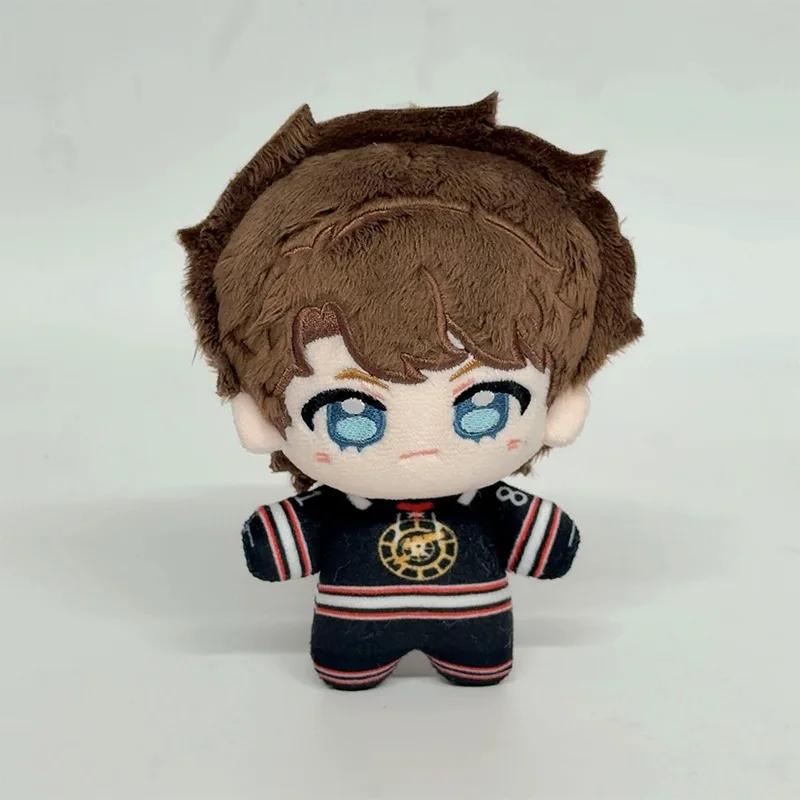 Süße Heated Rivalry Chibi Plüschpuppe Mini 10 cm Shane Ilya Stofftier Eishockey-Uniform Ilya Rozanov Plüschtier Rucksackzubehör 10cm