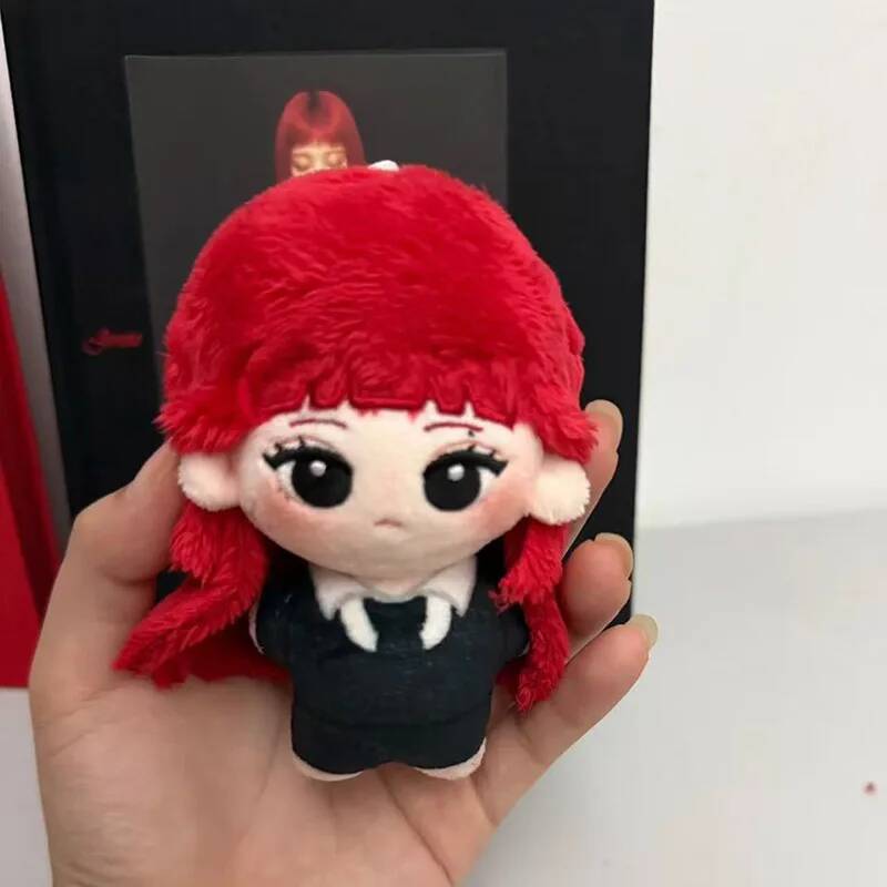 10cm Kpop Jennie Niedliche Plüschpuppe Anhänger Rose Baumwollpuppe Anhänger Schlüsselanhänger Kleiner Rucksack Anhänger Spielzeug Geburtstagsgeschenk Für Fans