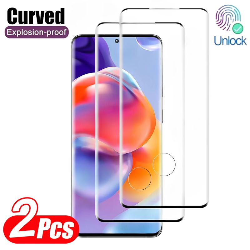 2PCS Volle Abdeckung Gehärtetem Glas Für Samsung Galaxy S20 S21 S22 S23 S24 Ultra S23 Plus FE Displayschutz Schutzglas S23 Plus reinfarbig