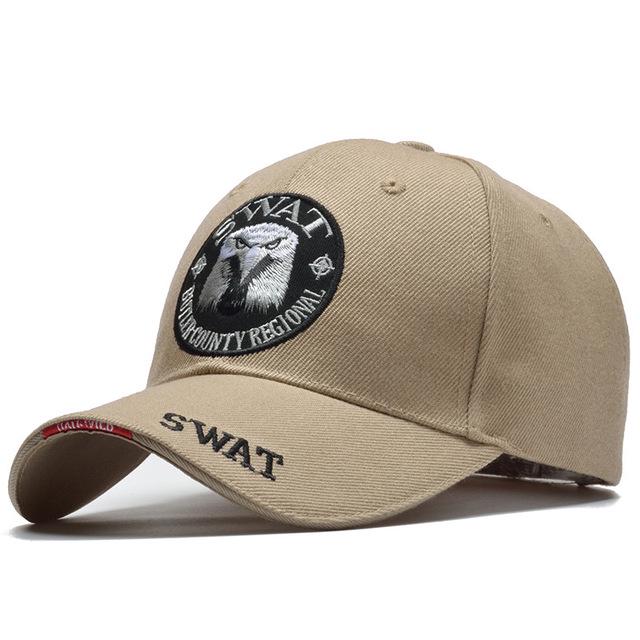 Taktische Kappe Herren Baseball Cap Army Snapback Caps Muster Trucker Cap Bone Maskulin beige