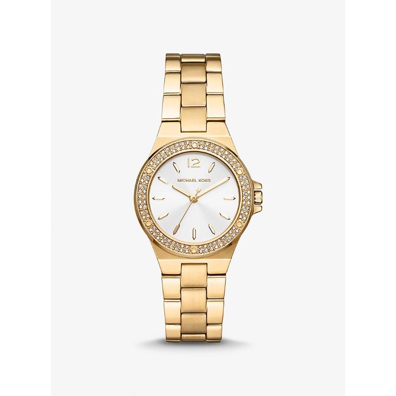 Michael Kors Mini Lennox Pavé Goldfarbene Uhr MK7278 gold