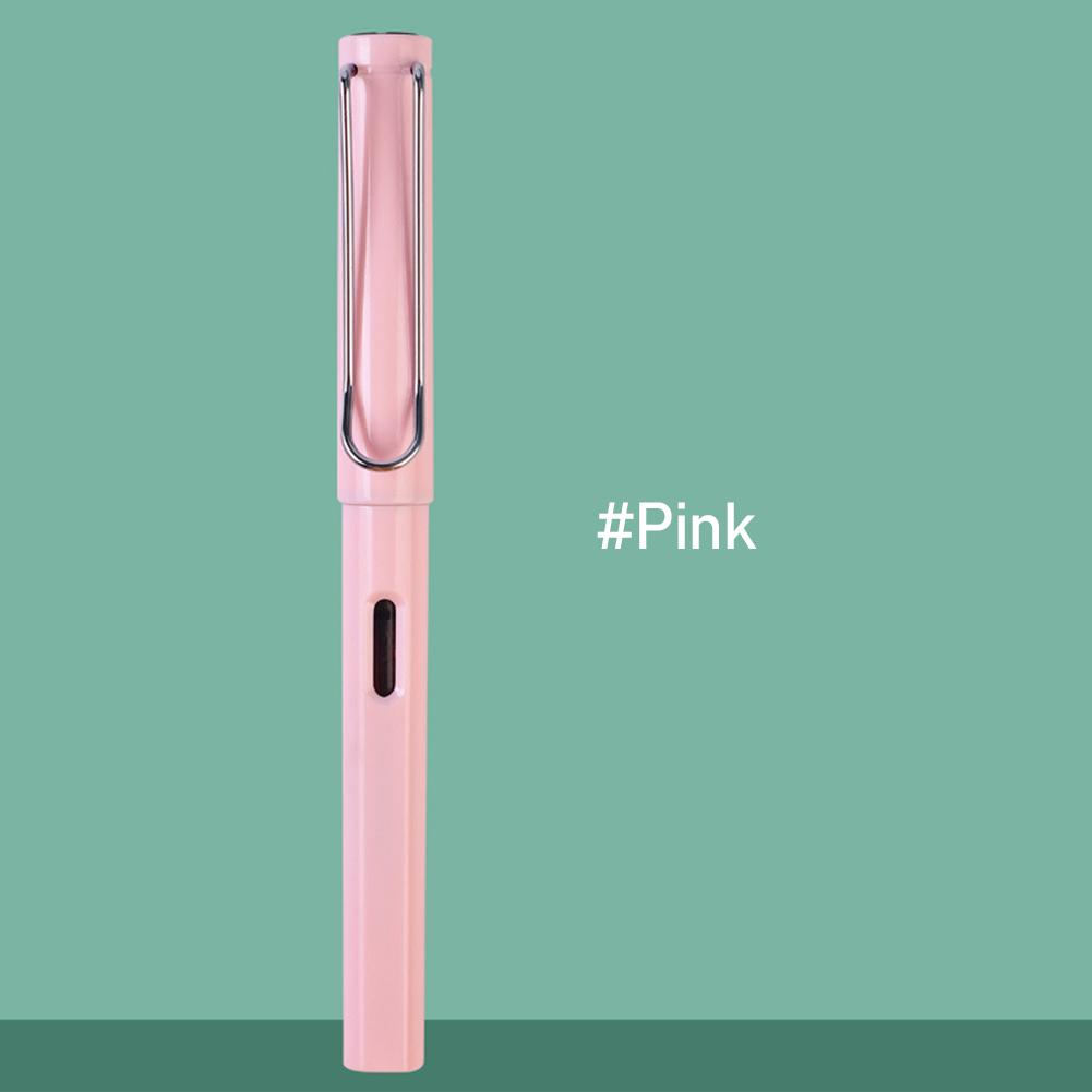 Kawaii Füllfederhalter Kalligraphie Multifunktionsstift 0,5 mm EF-Feder Schulbedarf Schreibwaren Schule Bürobedarf rosa