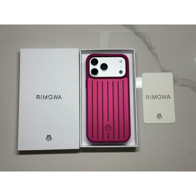 RIMOWA Kompatible Aluminiumhülle iPhone 18 Pro Max 17 Schlanke Schutzhülle iPhone 17