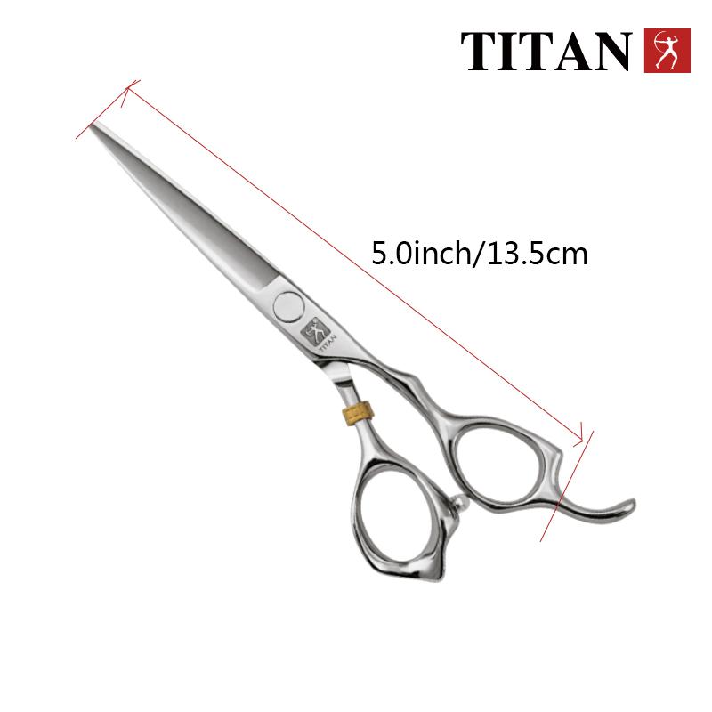 TITAN Professionelle Haarschere Friseur Schneiden Frisieren und Ausdünnen Werkzeug 5.0/5.5/6.0/6.5/7/7.5 Zoll JAPAN 440C STAHL