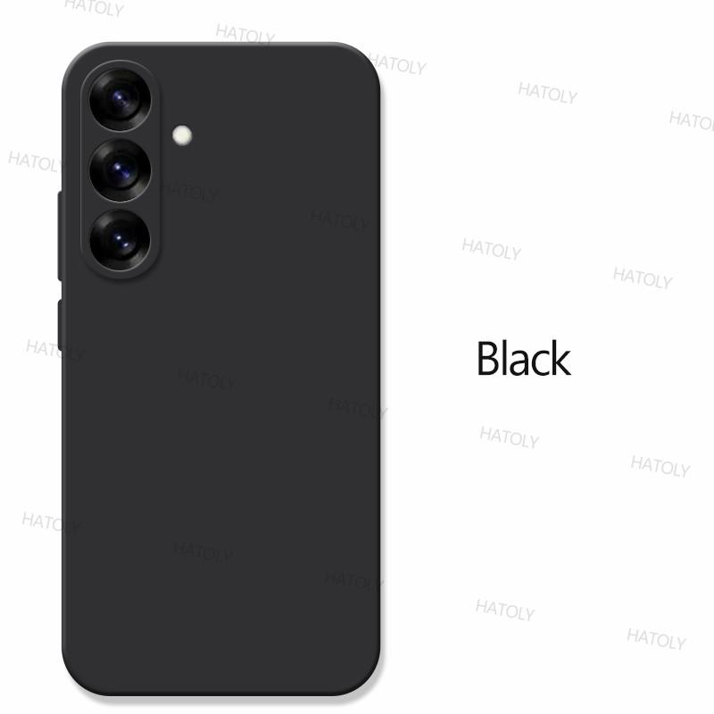 Für Samsung Galaxy A36 5G Fall Samsung Galaxy A36 5G Abdeckung TPU Stoßfest Flüssige Silikon Telefon Abdeckung Für Samsung Galaxy a36 5G For Samsung A36 5G schwarz