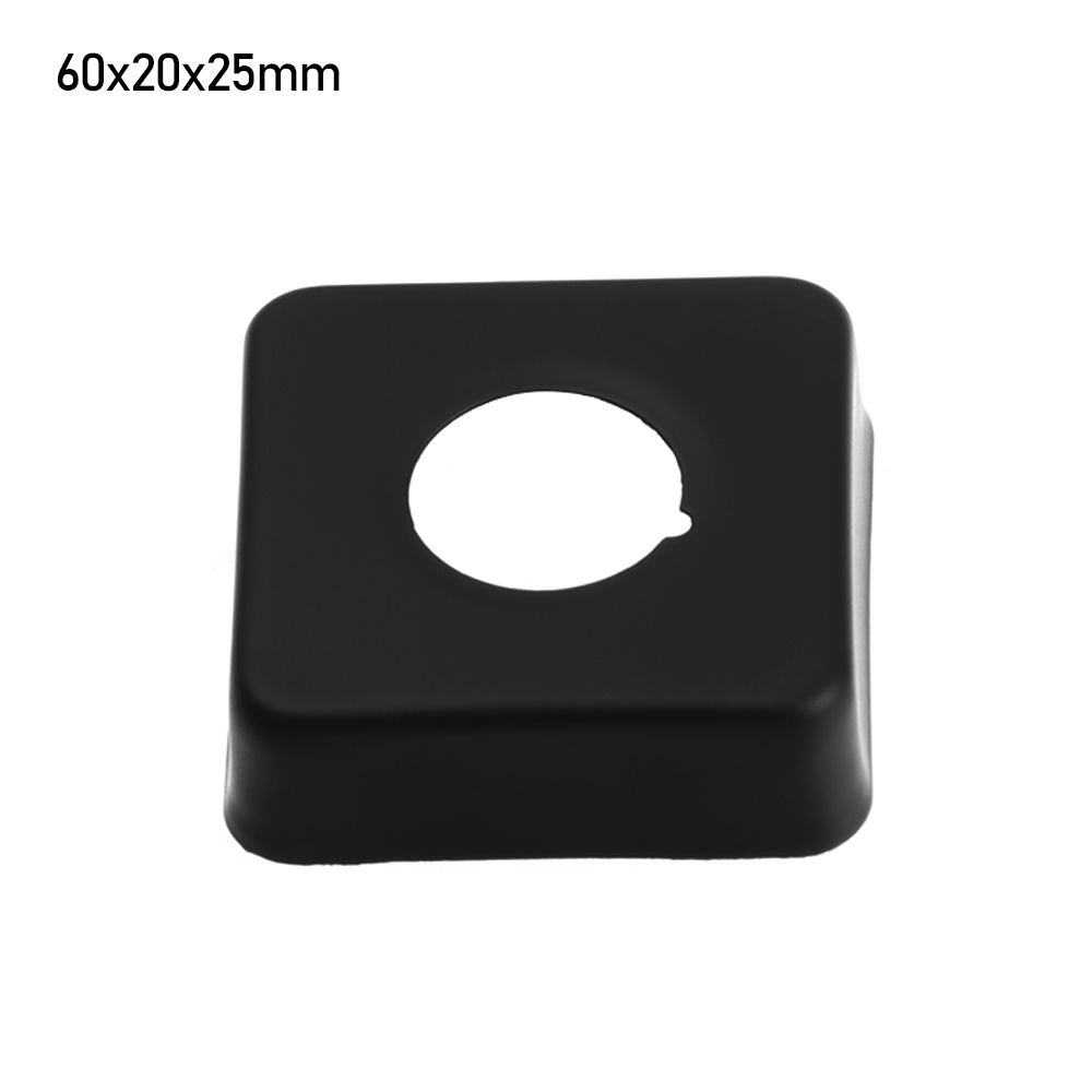 Stahlflanschabdeckung, Rohrwandabdeckungen, Wasserhahn-Dekor, Wasserhahn, dekorative Abdeckung, Wasserhahn-Zubehör 60x20x25mm