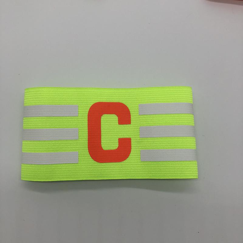 1 Stück Fußball-Armband aus Nylon, verstellbar, Fußball-Armband, Leader-Spiel, Fußball-Armband, Kapitänsbinde