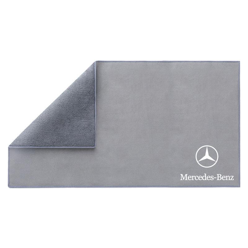 Auto Reinigung Weiche Bürste Autowaschhandtuch Mikrofaser Reinigungstuch Tuch Autozubehör für Mercedes Benz B/C/E/S Klasse A Klasse AMG C200L GLC GLK CLA GLA