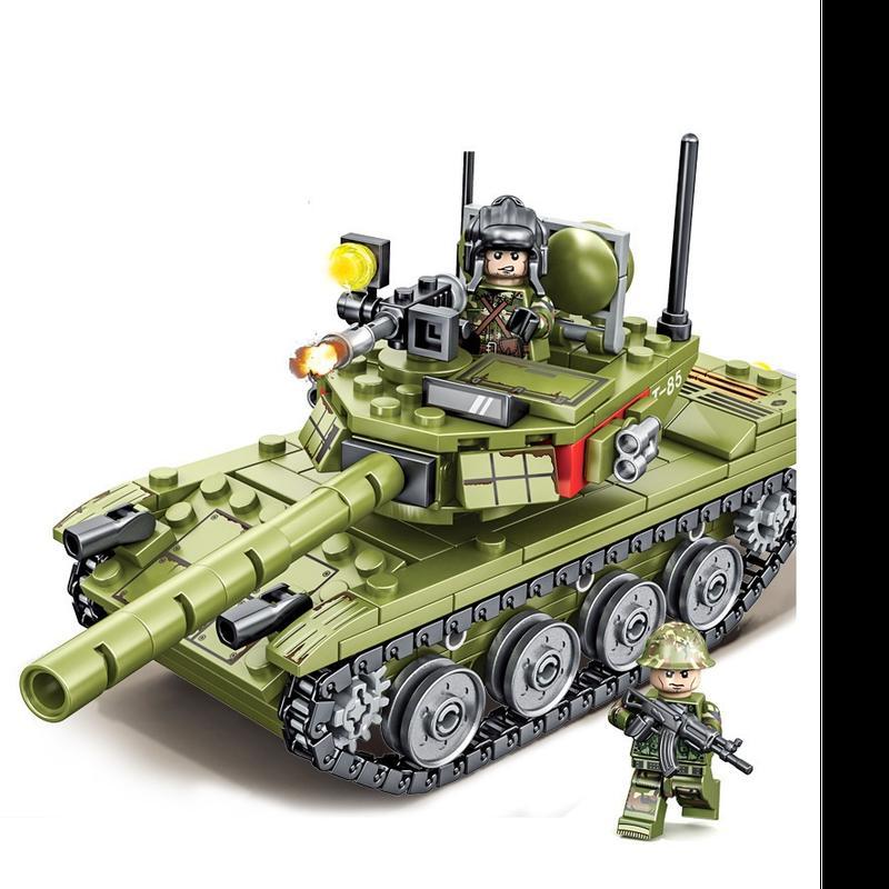 Block Typ 85 Panzermodell Kinder Bausteine ​​Jungen Spielzeug Militär Puzzle Geschenk 105514