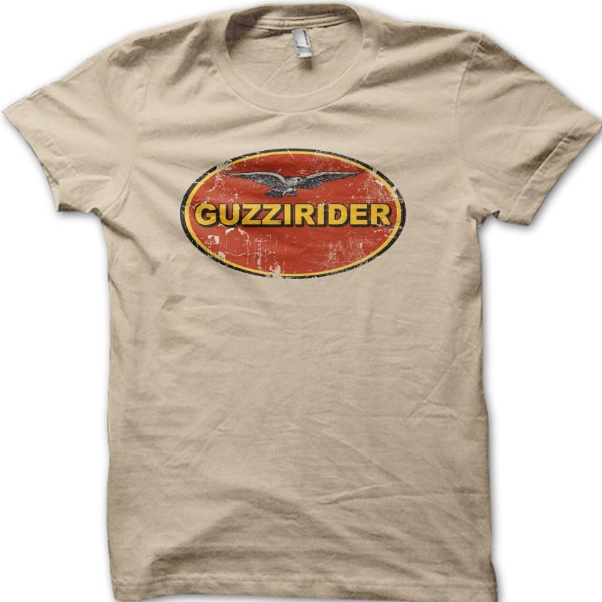 VINTAGE BIKER Italienischer Klassiker The Goose Motorrad Biker T-Shirt 6058 S