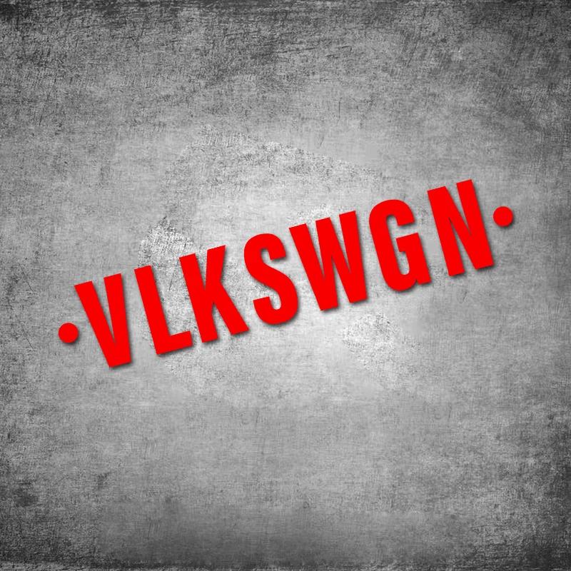 1 Stück Neue Vlkswgn Autoaufkleber Wasserabweisend Auto Front- und Heckscheibenaufkleber Kreatives Auto-Karosserie-Styling-Ornament Für Vlkswagn Vw 30x6CM