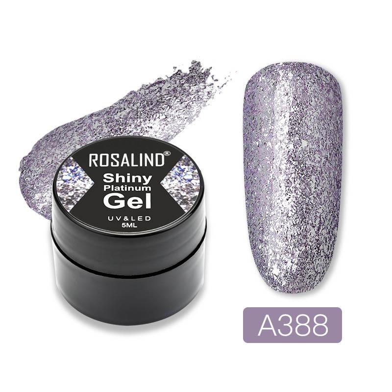 ROSALIND 5 ml Gel-Nagellack, glänzender Regenbogen-Glitzer, Malerei, Nagelkunst, Design, Vernis, halbpermanenter Nagellack, Gel-Überlack, Maniküre