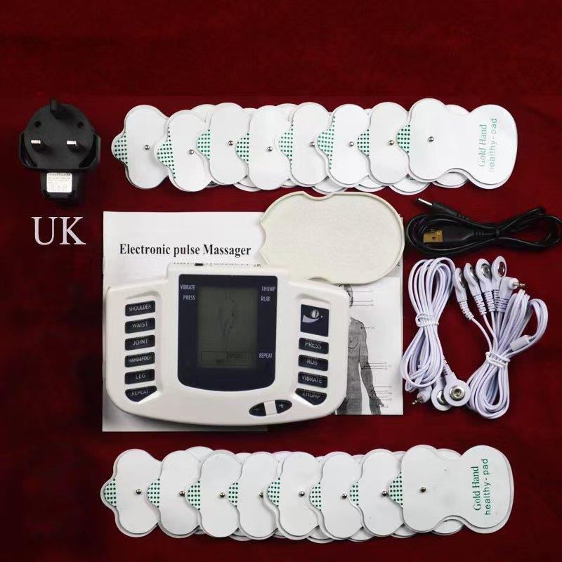 Gesunde Pflege Ganzkörper-Zehner-Akupunktur-Elektrotherapie-Massagegerät Meridian-Physiotherapie-Massagegerät UK