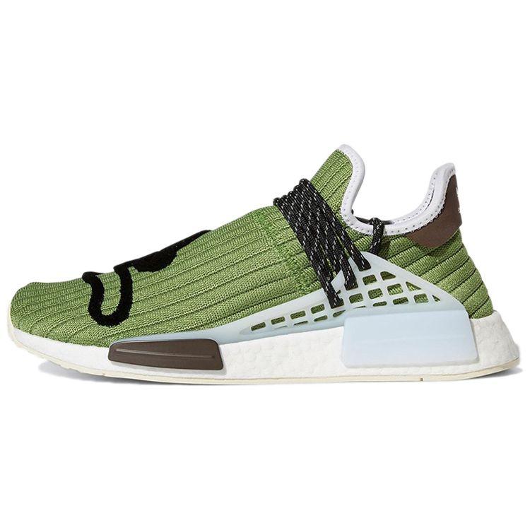 BBC Ice Cream x Pharrell x adidas NMD Human Race Running Dog Unisex Sneaker Grün Angepasst Core-White GZ1664 38⅔