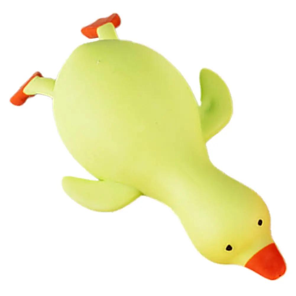 Quetschige Antistress-Ente Fidget Spielzeug Niedliches Fidget Spielzeug Stressabbau Spielzeug für Erwachsene Entspannung Dehnspielzeug Bestes Geschenk für Freunde grün