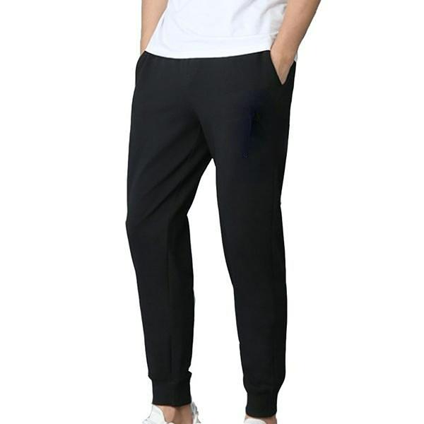 Europäische und amerikanische Bodywear, Sporthosen, Jogginghosen, Freizeithosen, lockere, weiche und bequeme Sporthosen 2XL schwarz