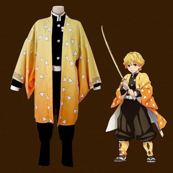 Mode Anime Kostüm Damen und Herren Kinder Kimono Cosplay Kostüm Kimono Halloween Sets 150cm