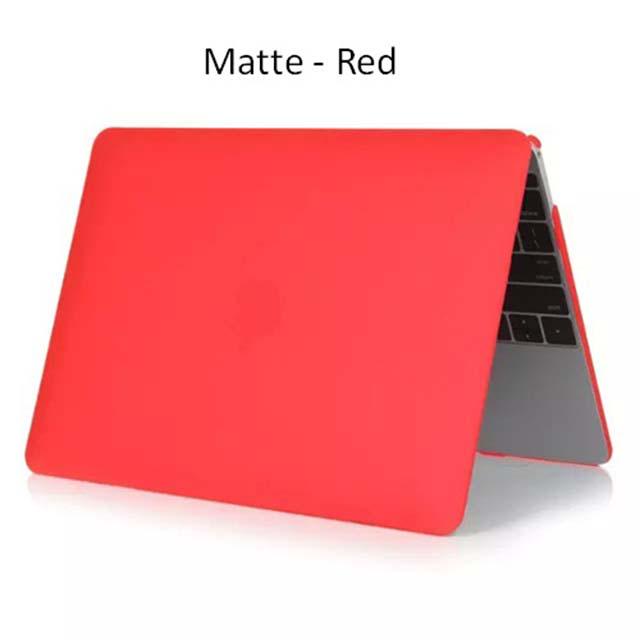 Laptoptasche für MacBook Air 13 A2337 A1466 für MacBook M1 Chip Pro 13 A2338 für MacBook Pro 14 16 Matte Schutzhülle 13.6 A2681 A3113 rot